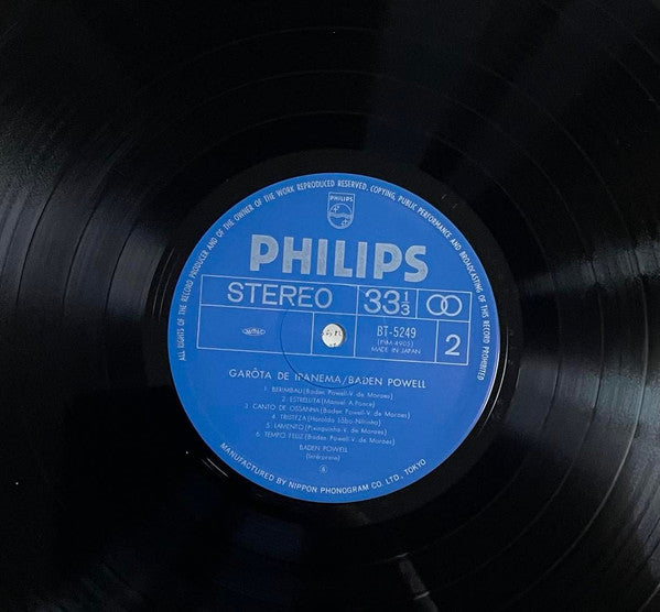 Baden Powell : Garota De Ipanema (LP, Comp)