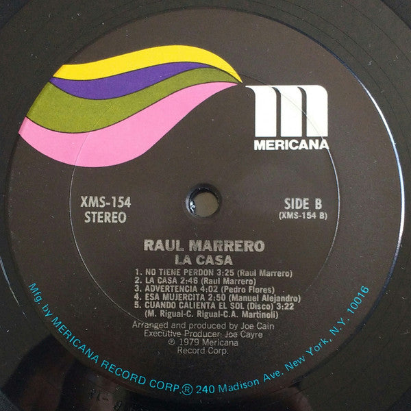 Raul Marrero : La Casa (LP, Album)