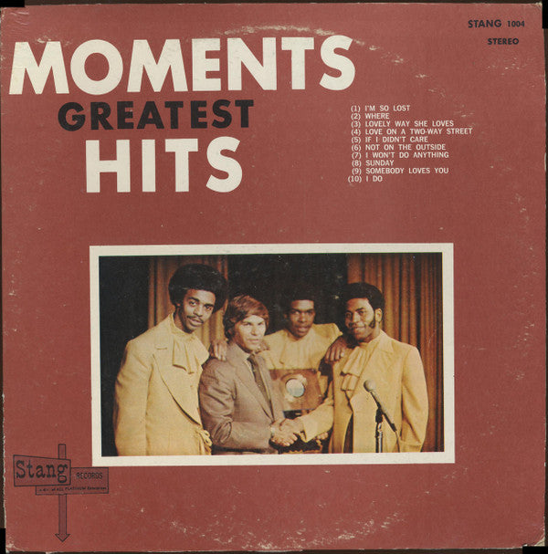 The Moments - The Moments Greatest Hits (LP, VG+) – Lulo Records