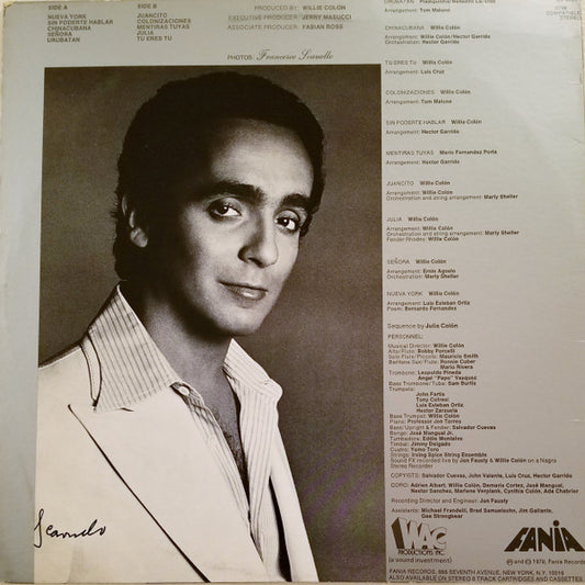 Willie Colón : Solo (LP, Album)