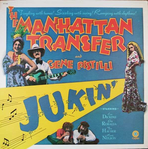 The Manhattan Transfer And Eugene Pistilli : Jukin' (LP, Album, RE)