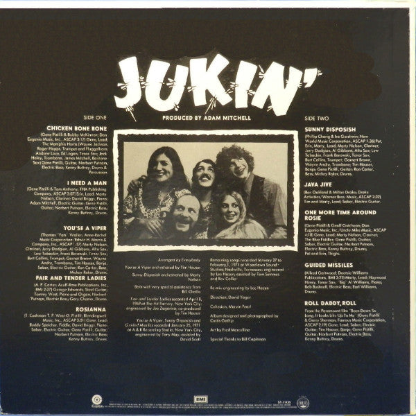 The Manhattan Transfer And Eugene Pistilli : Jukin' (LP, Album, RE)