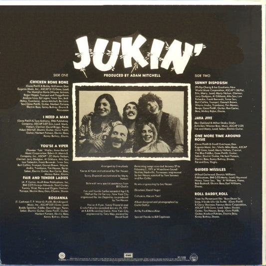 The Manhattan Transfer And Eugene Pistilli - Jukin' vinyl record, LP (Mint (M)) | Lulo Records