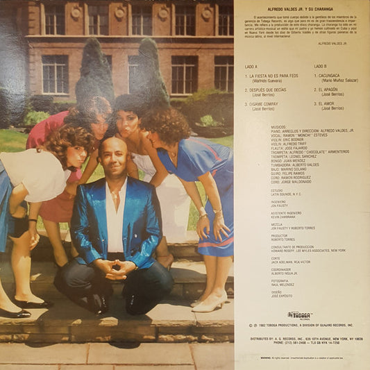 Alfredo Valdés Jr. Y Su Charanga - Alfredo Valdes Jr. Y Su Charanga vinyl record, LP (Near Mint (NM or M-)) | Lulo Records