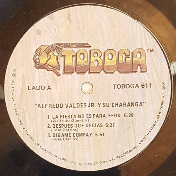 Alfredo Valdés Jr. Y Su Charanga : Alfredo Valdes Jr. Y Su Charanga (LP, Album)