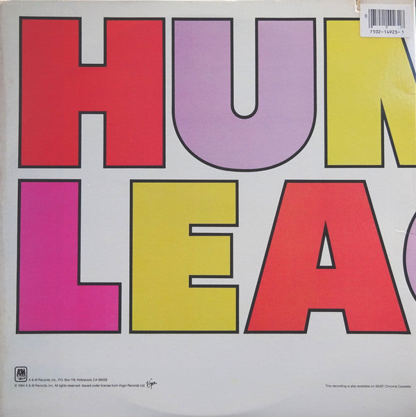 The Human League : Hysteria (LP, Album, Gat)