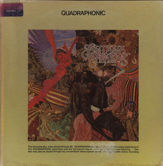 Santana : Abraxas (LP, Album, Quad, RE, SQ)
