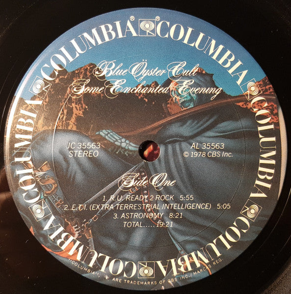 Blue Öyster Cult : Some Enchanted Evening (LP, Album, San)
