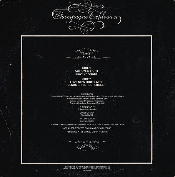 Champagne Explosion : Champagne Explosion (LP, Album)