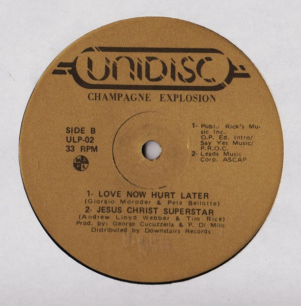 Champagne Explosion : Champagne Explosion (LP, Album)