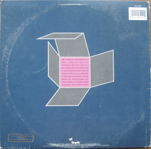 Living In A Box : Living In A Box (12", Promo)