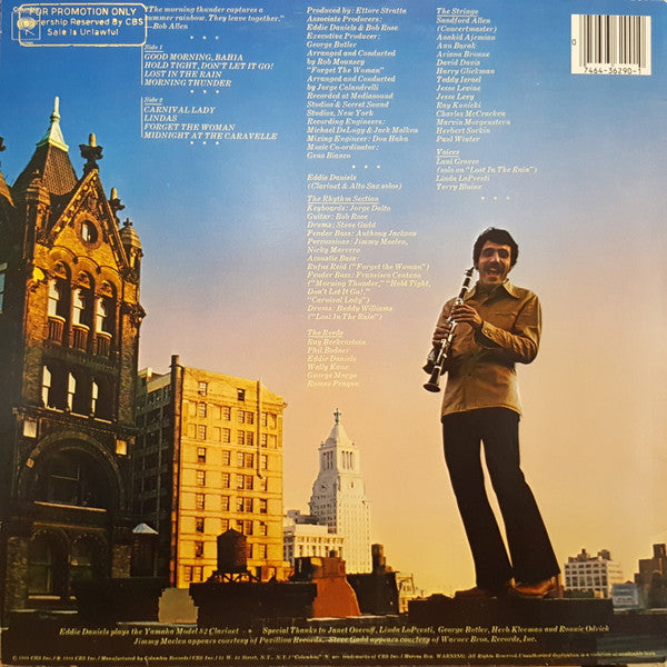 Eddie Daniels : Morning Thunder (LP, Album, Promo)