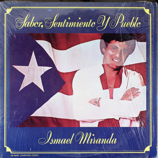 Ismael Miranda : Sabor, Sentimiento Y Pueblo (LP, Album)
