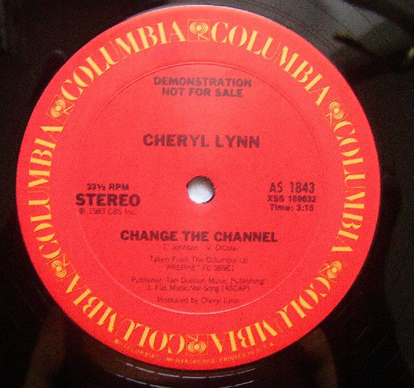 Cheryl Lynn : This Time (12", Promo)