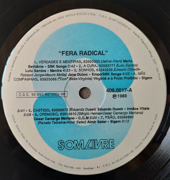 Various : Fera Radical (LP, Comp)