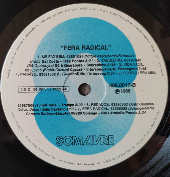Various : Fera Radical (LP, Comp)
