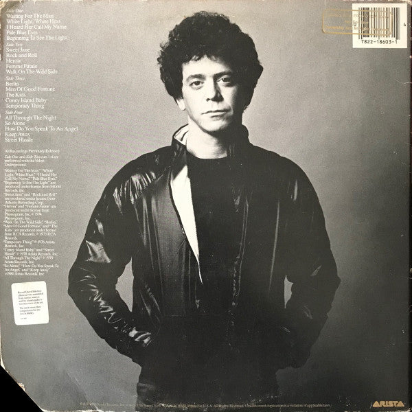 Lou Reed : Rock And Roll Diary 1967-1980 (2xLP, Comp, Ter)