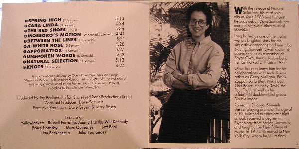 Dave Samuels : Natural Selection (CD, Album)