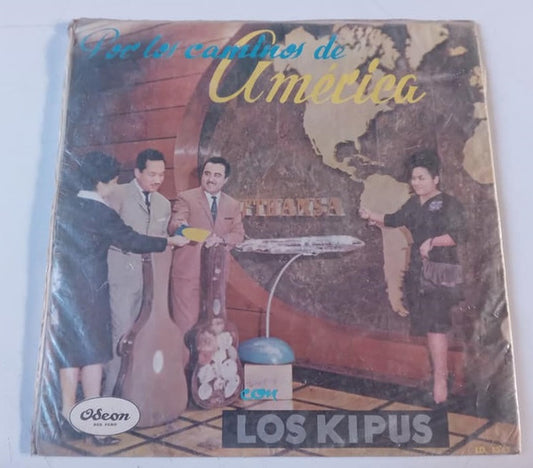 Los Kipus : Por Los Caminos De América (LP, Album)
