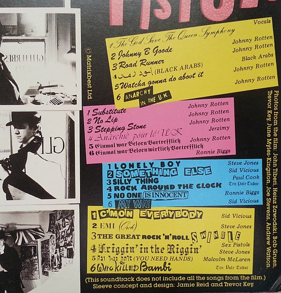 Sex Pistols : The Great Rock 'N' Roll Swindle (2xLP, Album)