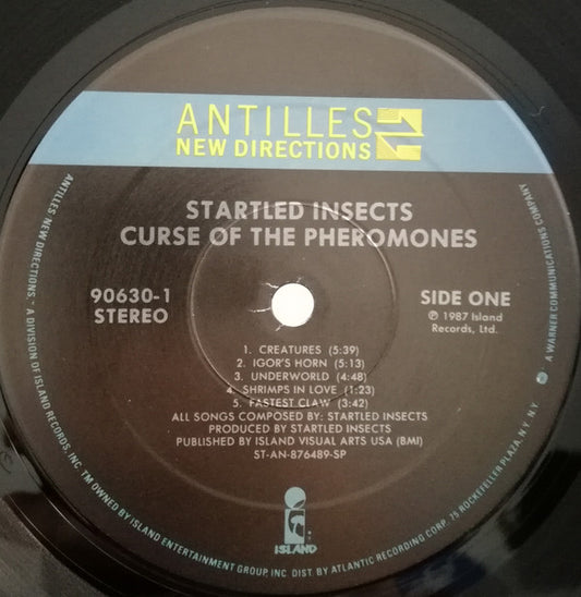 Startled Insects - Curse Of The Pheromones vinyl record, LP (Near Mint (NM or M-)) | Lulo Records