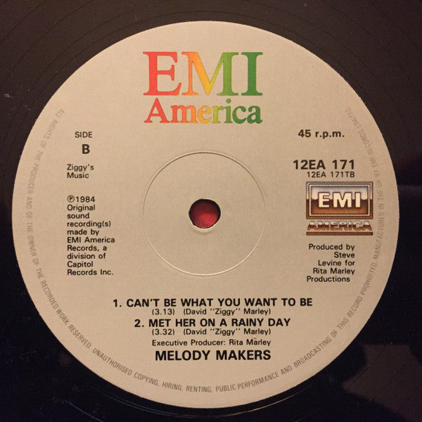 The Melody Makers : Met Her On A Rainy Day (12", Maxi)
