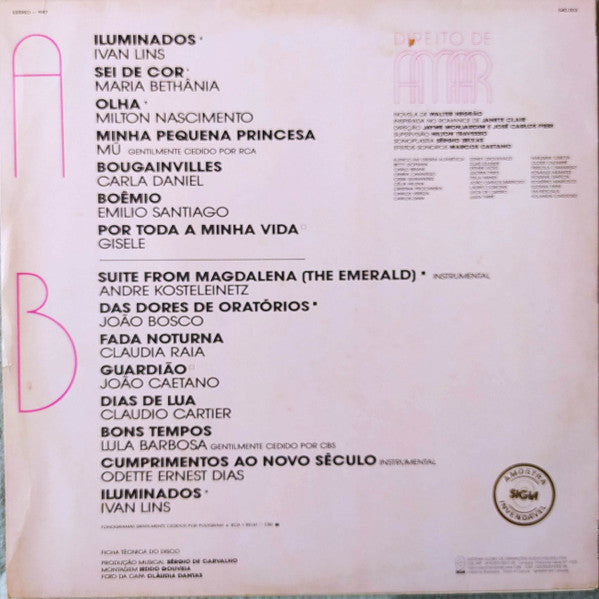 Various : Direito De Amar (Nacional) (LP, Comp)