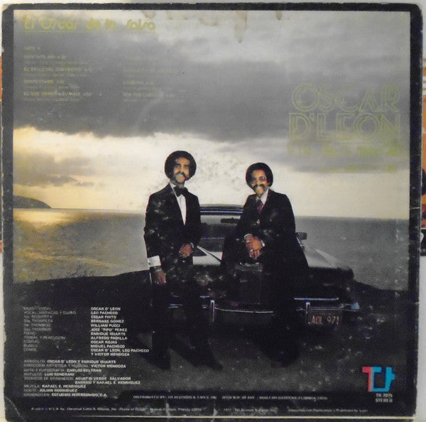 Oscar D'Leon Y Su Salsa Mayor : El Oscar De La Salsa (LP, Album)