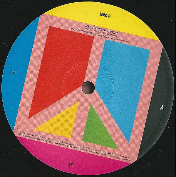 AIR : Surfing On A Rocket (12", Single)