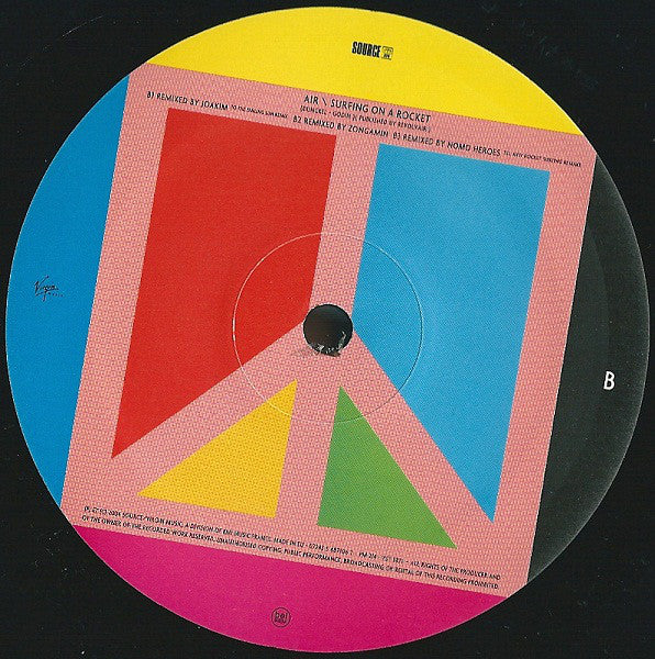 AIR : Surfing On A Rocket (12", Single)