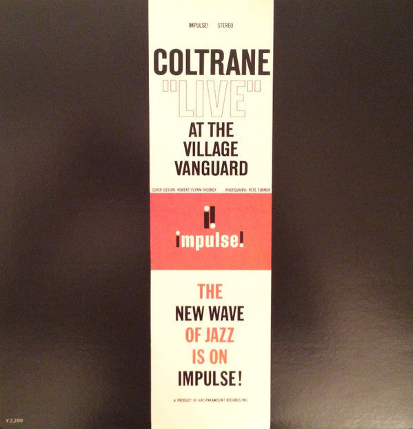 Coltrane* : "Live" At The Village Vanguard (LP, Album, RE, Gat)