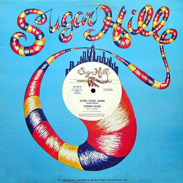 Dynamic Seven : Shame, Shame, Shame (12", Promo)