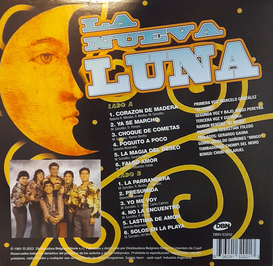 La Nueva Luna - Corazón de madera vinyl record, LP (Mint (M)) | Lulo Records
