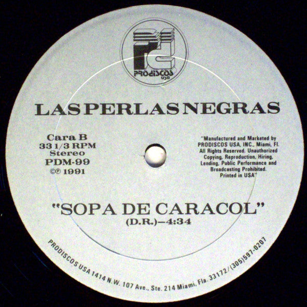 Las Perlas Negras : La Rumbera (12")