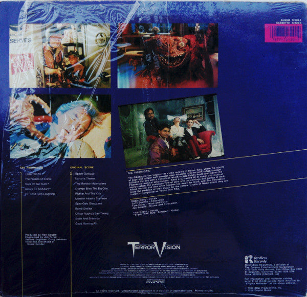 Richard Band, Fibonaccis* : Terror Vision (Original Motion Picture Soundtrack) (LP)