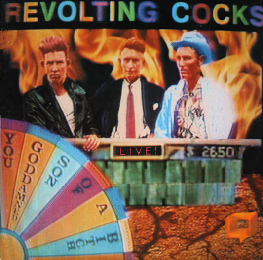 Revolting Cocks : Live! You Goddamned Son Of A Bitch (2xLP, Album)
