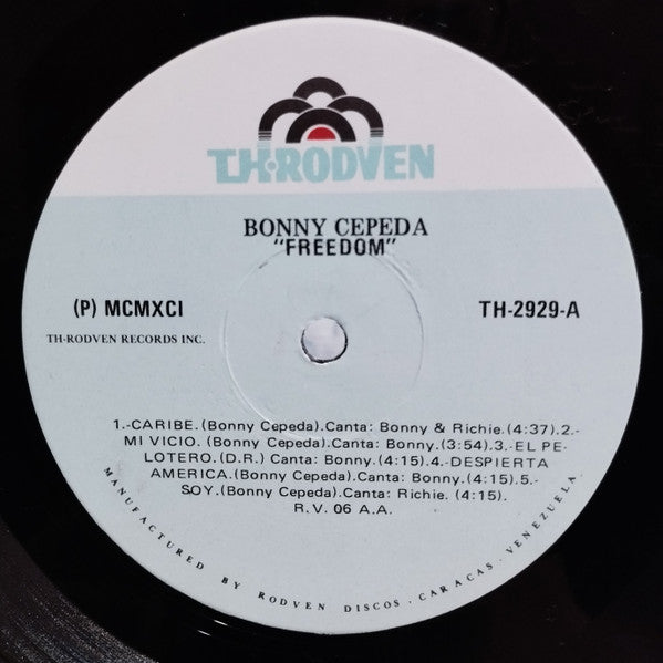 Bonny Cepeda : "Freedom" (LP, Album)