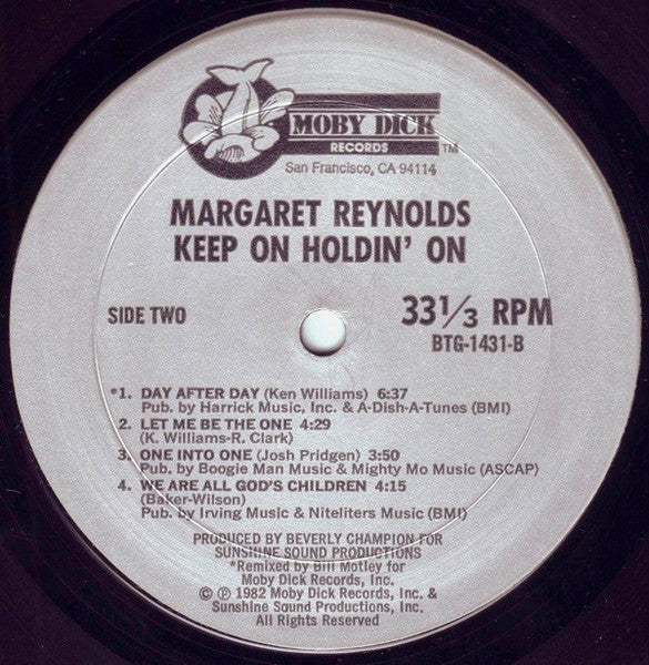 Margaret Reynolds : Keep On Holdin' On (LP, Album)