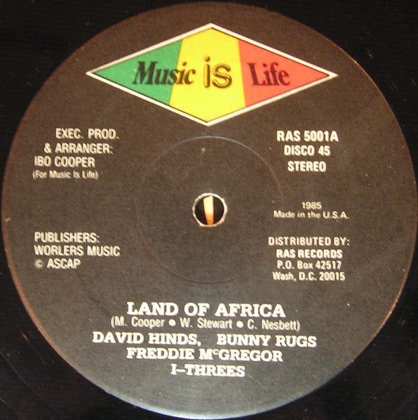 Various : Land Of Africa (12")