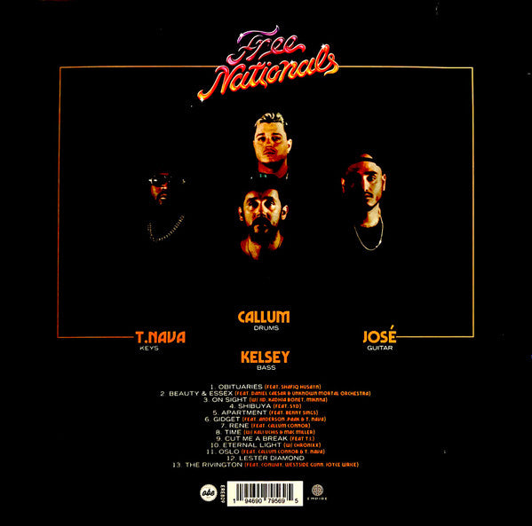 The Free Nationals : Free Nationals (2xLP, Album, RP, 180)
