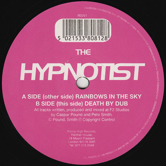 The Hypnotist : Rainbows In The Sky / Death By Dub (12")