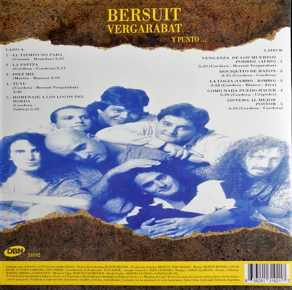 Bersuit Vergarabat : Y Punto... (LP, Album, RE)