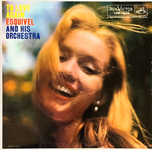 Esquivel And His Orchestra : To Love Again (LP, Album, Mono)