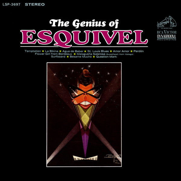The Piano, Voices And Sound Of Esquivel* : The Genius Of Esquivel (LP, Album)