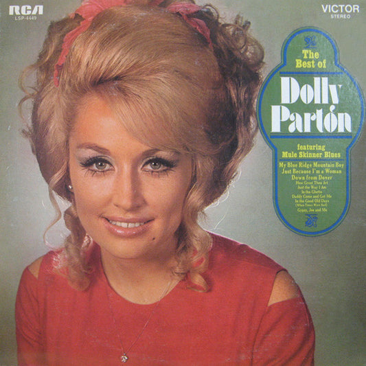 Dolly Parton : The Best Of Dolly Parton (LP, Comp, RCA)