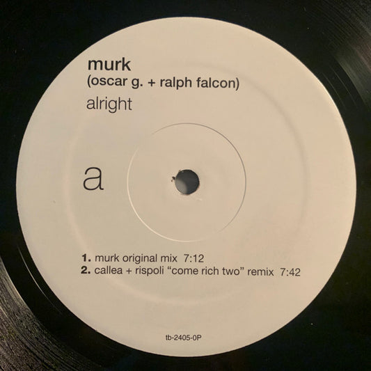 MURK : Alright (12", Promo)