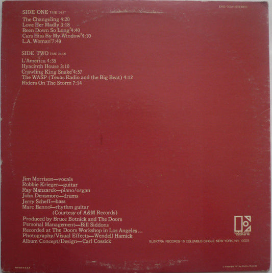 Doors* : L.A. Woman (LP, Album, RE, Spe)