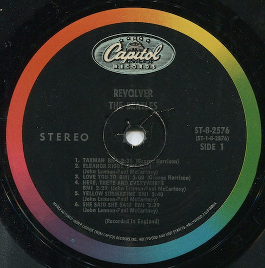The Beatles : Revolver (LP, Album, Club, RE, Pin)