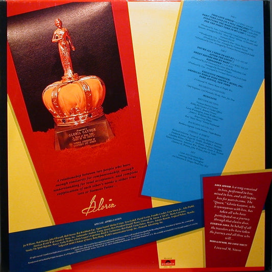 Gloria Gaynor - Gloria Gaynor's Park Avenue Sound vinyl record, LP (Near Mint (NM or M-)) | Lulo Records