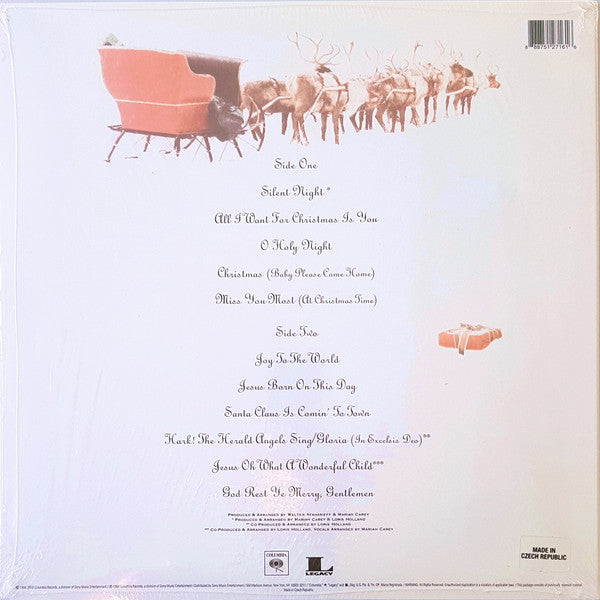 Mariah Carey : Merry Christmas (LP, Album, Ltd, RE, Red)